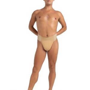 New Capezio Quilted Panel Dance Belt N5930